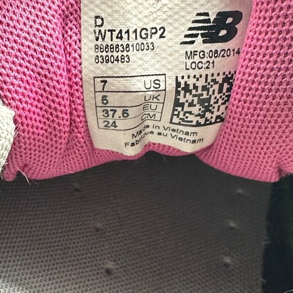 New Balance Terrain Trail Sneakers Gray Pink Women's Size 7D - Picture 10 of 10